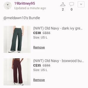 Old Navy pants bundle